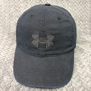 Under Armour Womens Baseball Cap Black Adjustable Hat OSFA 1249587